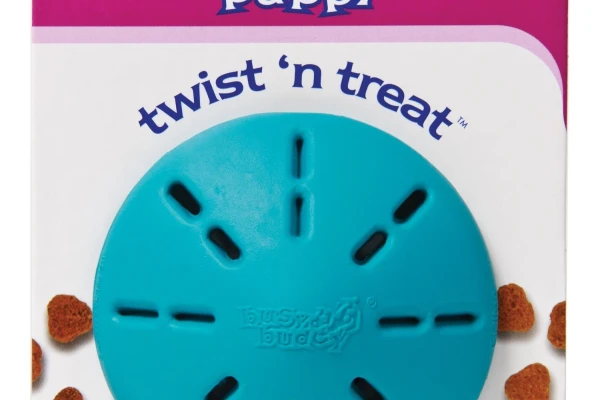 PETSAFE Busy Buddy Twist ‘n Treat  (S) ÚJRATÖLTHETÕ RÁGCSÁLÓS Kölyök KUTYAJÁTÉK