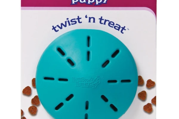 PETSAFE Busy Buddy Twist ‘n Treat  (M) ÚJRATÖLTHETÕ RÁGCSÁLÓS Kölyök KUTYAJÁTÉK