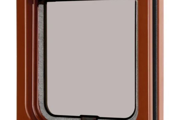 Cat Mate 304B Lockable Cat Flap - Brown - Closer Pets