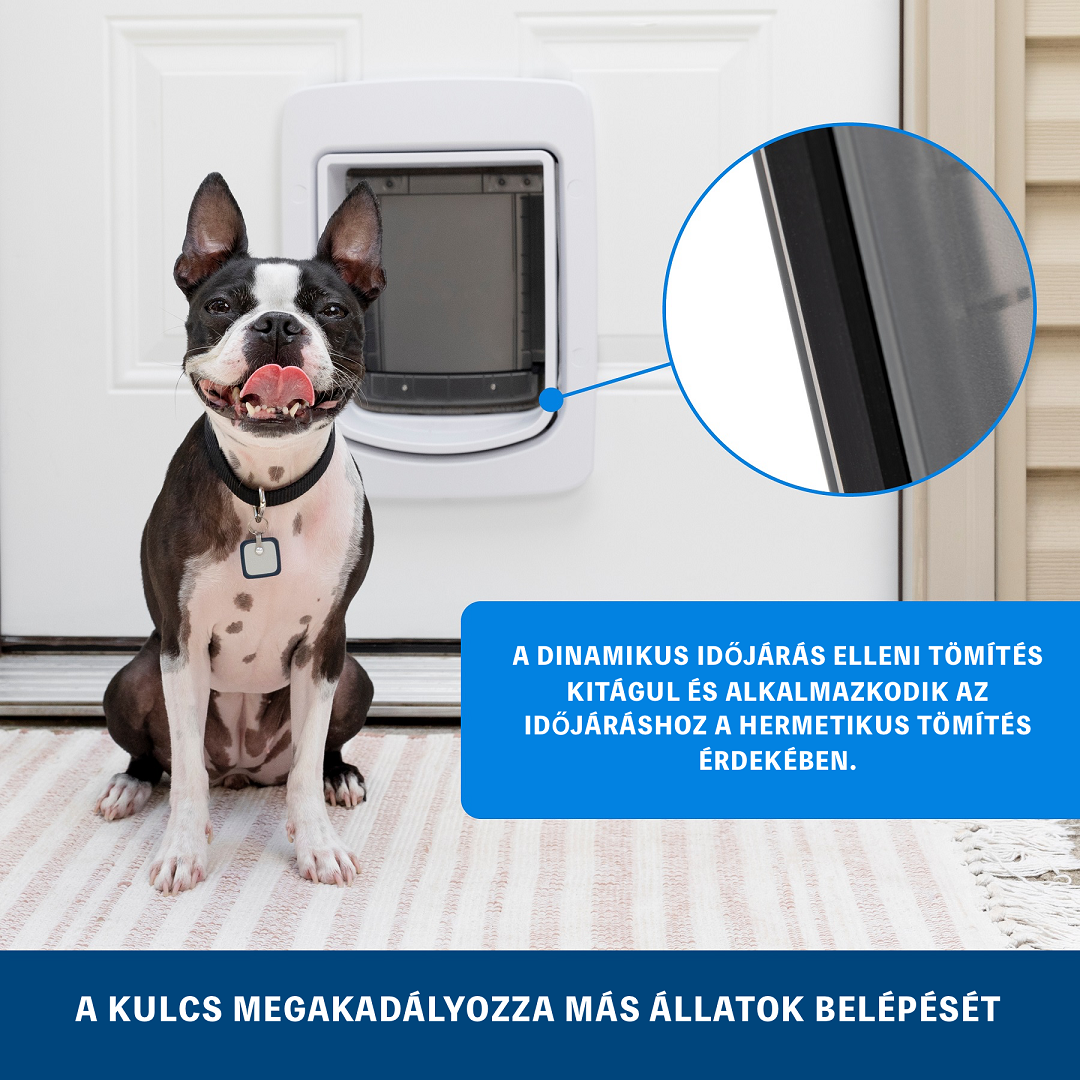 SmartDoor Connected Kutyaajtó Alagútelem, Nagyméretű