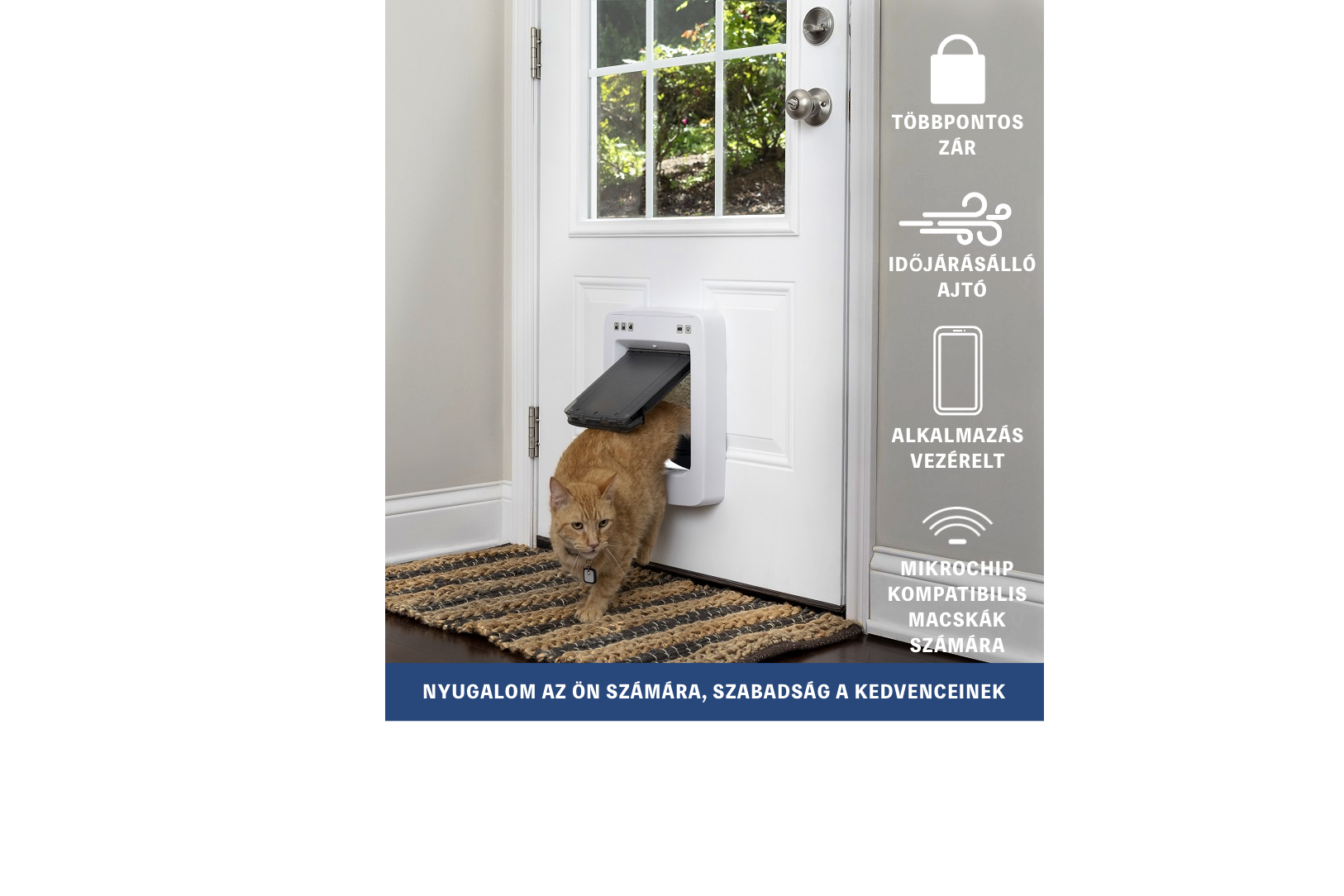 SmartDoor Connected Pet Door Tunnel Extension, Medium