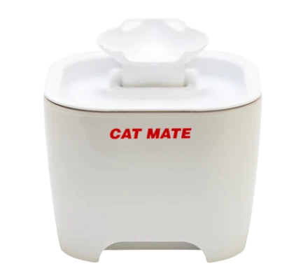 Closer Pets Two-level Three-litre Shell Pet Fountain – White 