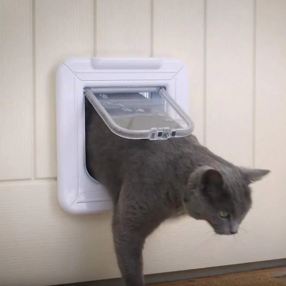 Cat Mate Elite Super Selective Microchip & Disc Cat Flap 355W - Closer Pets