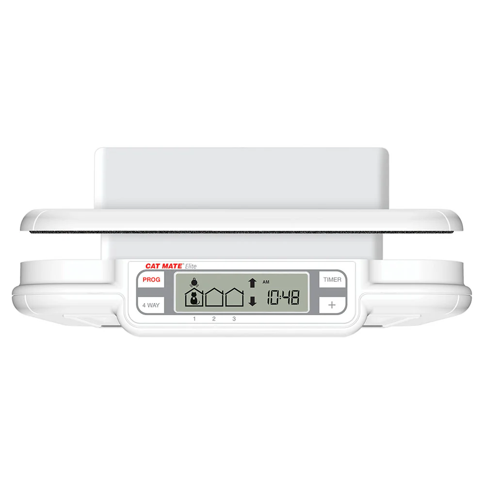 Cat Mate Elite Super Selective Microchip & Disc Cat Flap 355W - Closer Pets