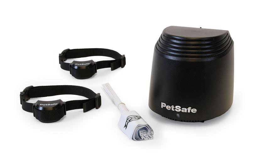2 KUTYÁRA PetSafe STAY  PLAY vezeték nélküli kutyakerítés újratölthető akkumulátoros nyakörvvel