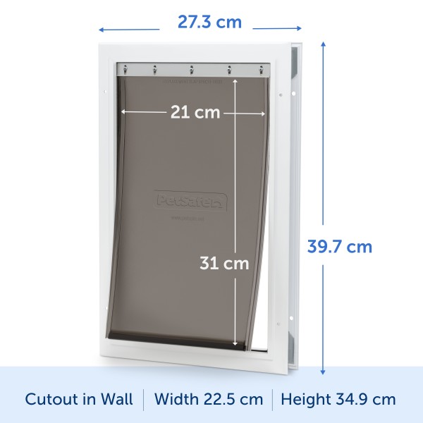 PetSafe Staywell 620 Közepes méretű kutyaajtó -  Fémkeretes - Lengőajtó méretei 20,5cm X 31cm