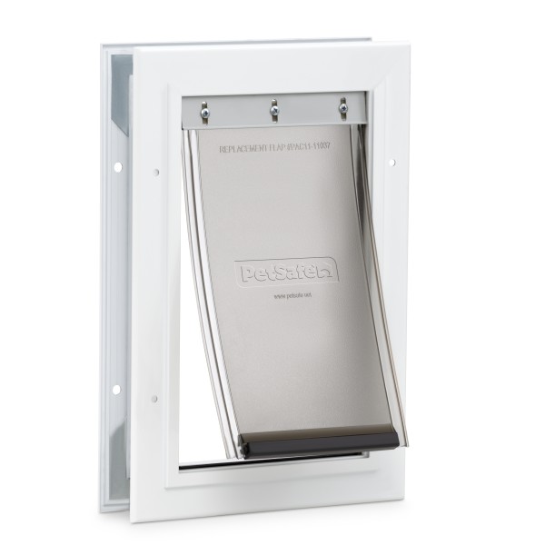 PetSafe Staywell 600 Kisméretű Kutyaajtó - Macskaajtó - Fémkeretes- Lengőajtó méretei 13cm X 21cm