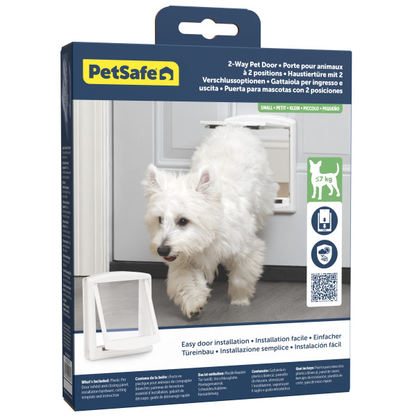 Petsafe Staywell 715 Kisméretű Macskaajtó - Kutyaajtó Lengőajtó mérete: 15,2cm X 17,8cm