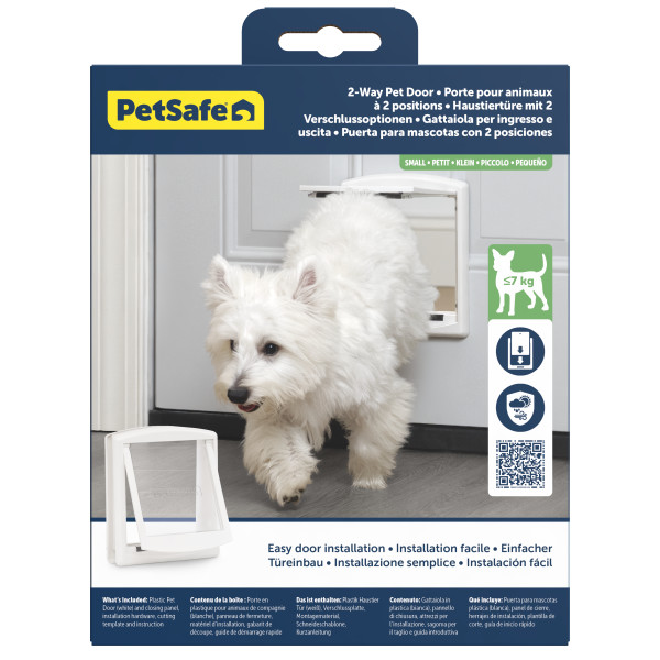 Petsafe Staywell 715 Kisméretű Macskaajtó - Kutyaajtó Lengőajtó mérete: 15,2cm X 17,8cm