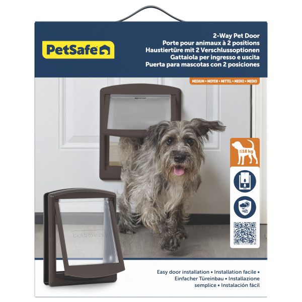 PetSafe Staywell 755 Közepes Méretű Kutyaajtó - Lengőajtó mérete: 22,8cm X 26,7cm