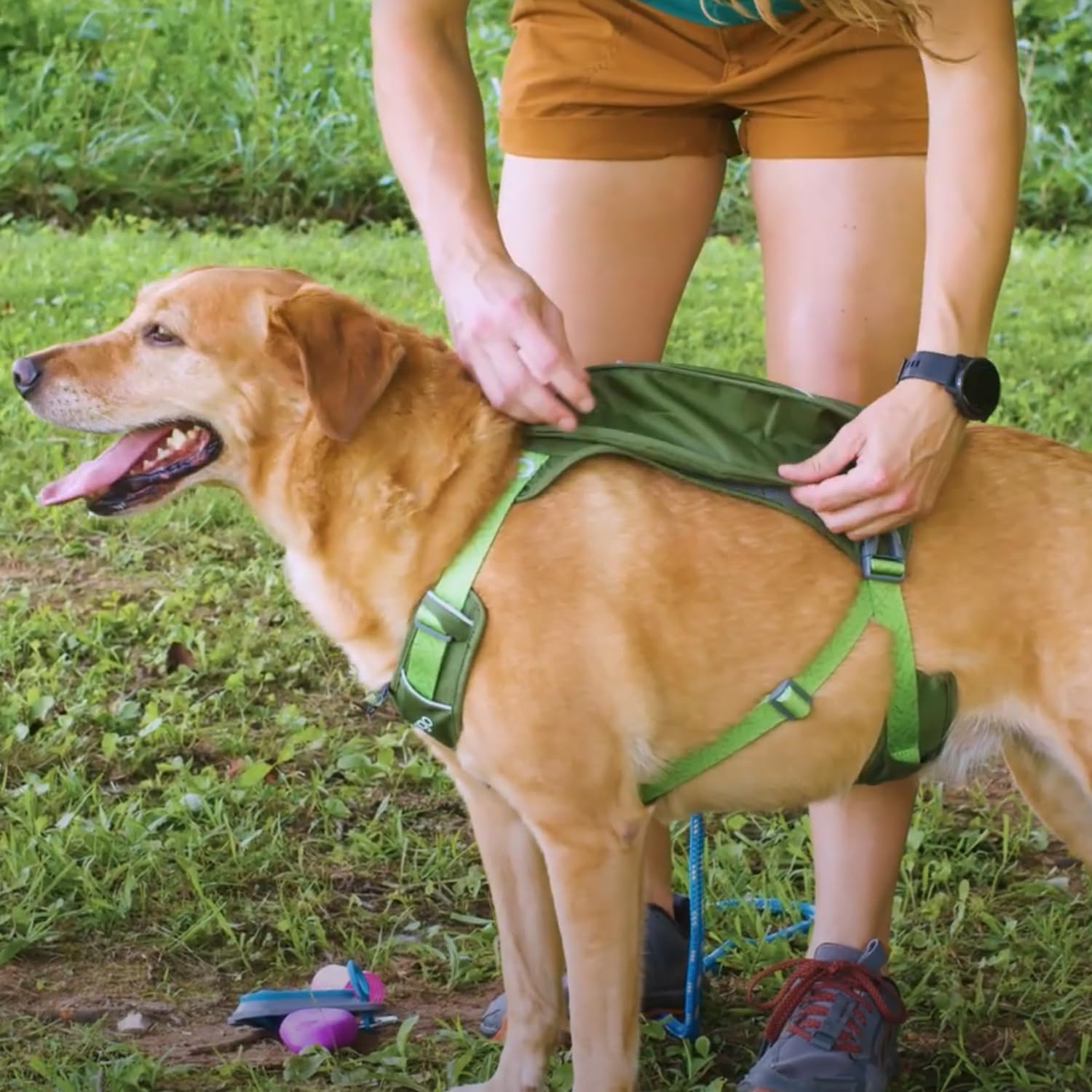 Kurgo Cascade-L-Harness-Orange