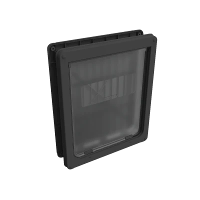 Dog Mate 216G Large Dog Door/ Grey - Closer Pets