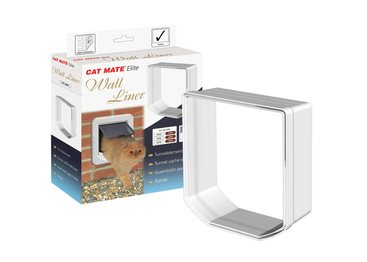 Cat Mate 308W Elite Wall Liner - White - For 305,355,358,360 Flaps