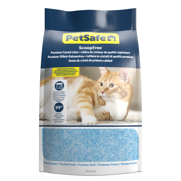 PetSafe - Scoopfree ( 3,6kg ) Macska WC Prémium Blue Kristály – 1 csomag
