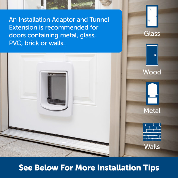 PetSafe SmartDoor Connected Pet Door - Medium size
