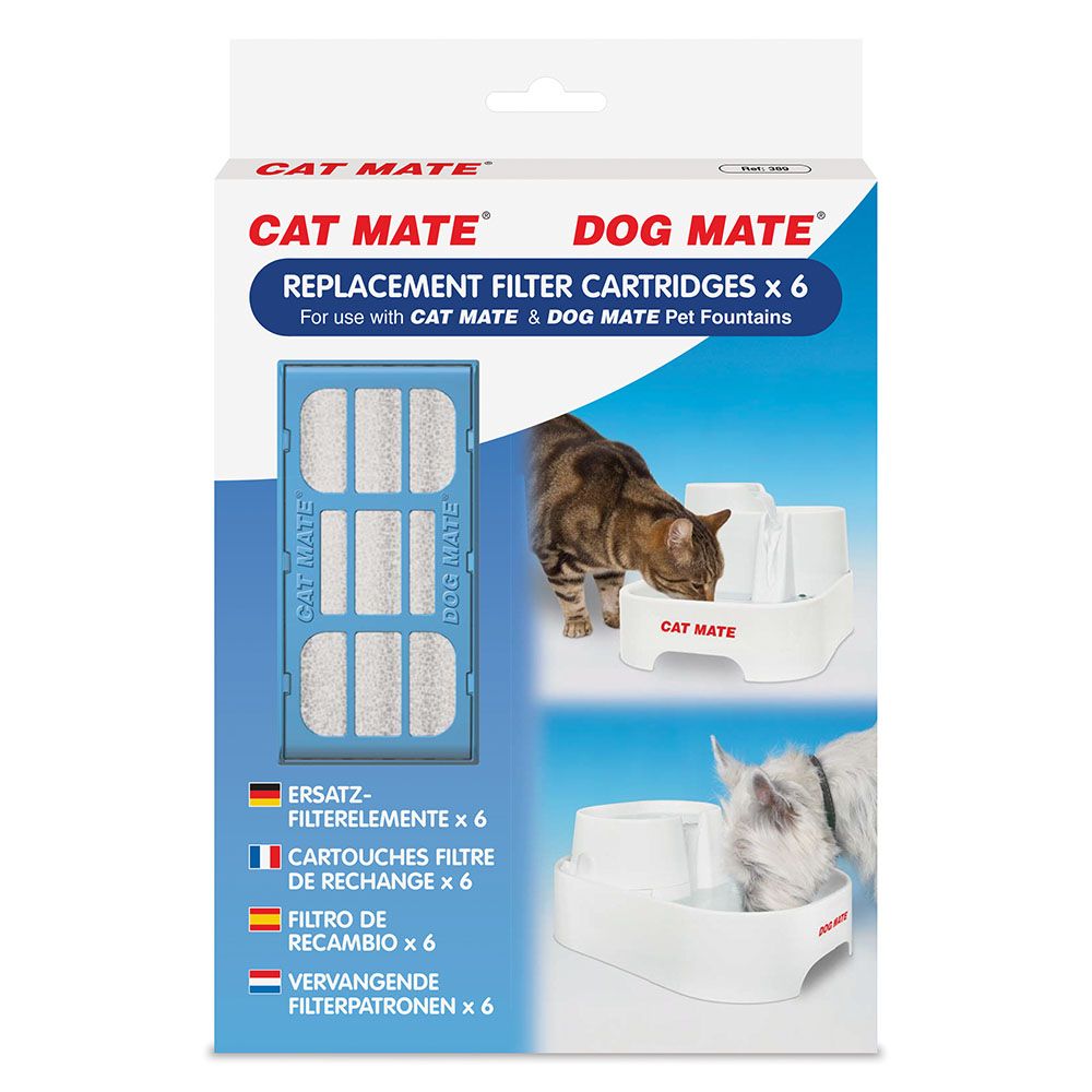 CAT MATE 6 darabos CSERÉLHETÕ SZÛRÕBETÉT  (389) - Closer Pets