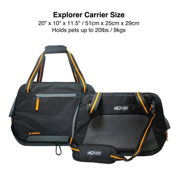 KURGO Explorer Carrier, Large, Black