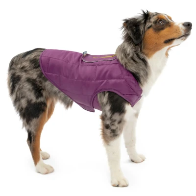 Kurgo Loft Dog Jacket M DEEP VIOLET-GREY - M