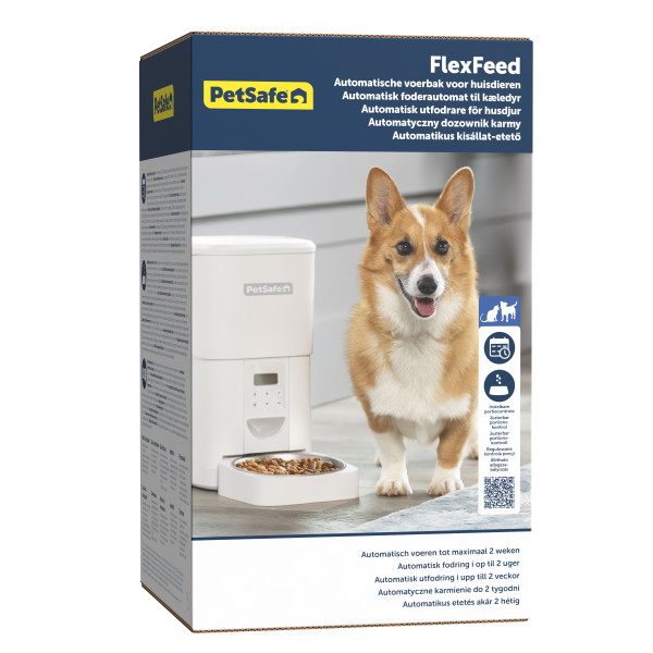 PetSafe® FlexFeed Automata önetető - akár napi 8 étkezéssel, legfeljebb 2 héten keresztül
