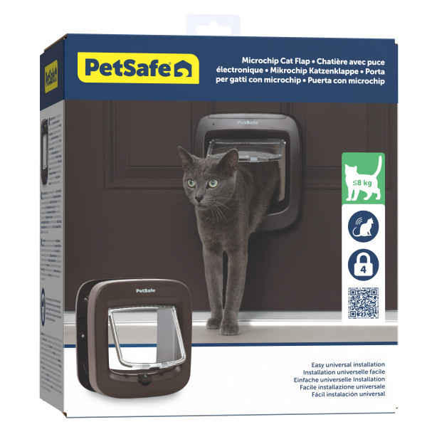 PetSafe Microchip Cat Flap - Brown