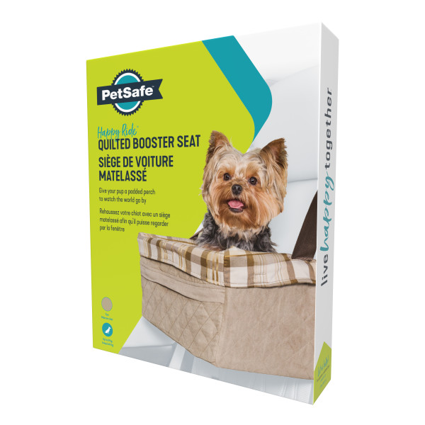 PetSafe™ Happy Ride™ Quilted Booster Seat, Up to 8 kg
