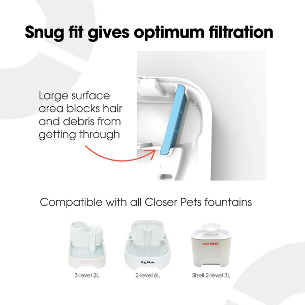 CAT MATE 6 darabos CSERÉLHETÕ SZÛRÕBETÉT  (389) - Closer Pets