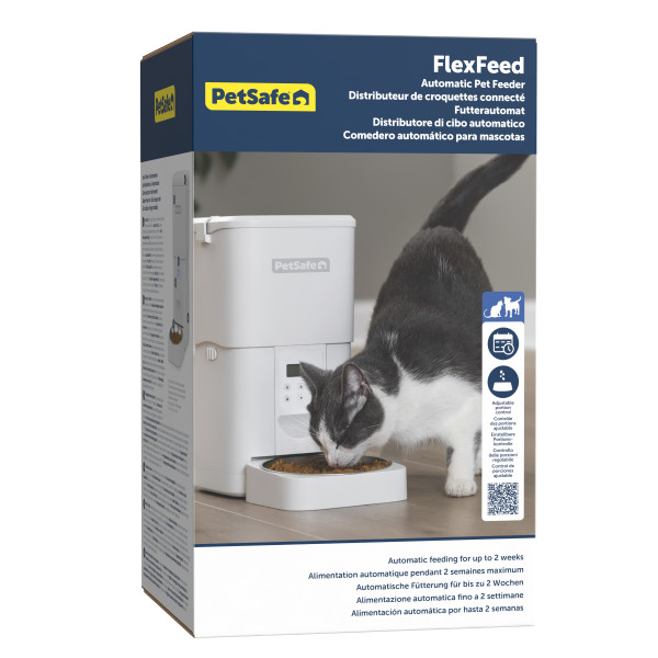 PetSafe® FlexFeed Automata önetető - akár napi 8 étkezéssel, legfeljebb 2 héten keresztül