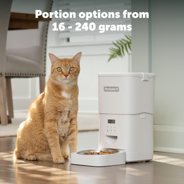 PetSafe® FlexFeed Automata önetető - akár napi 8 étkezéssel, legfeljebb 2 héten keresztül